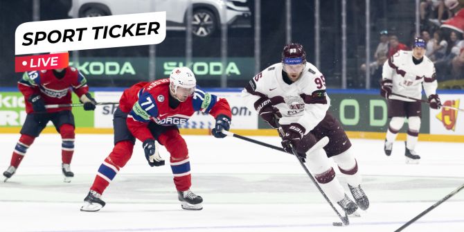 Norwegen Lettland Eishockey-WM