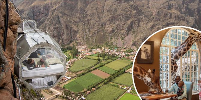 Travelnews präsentiert neun aussergewöhnliche Unterkünfte mit besonderem Charme.