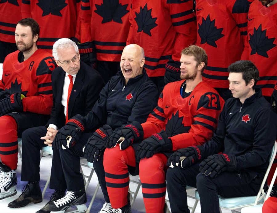 Claude Julien beim Team Kanada.