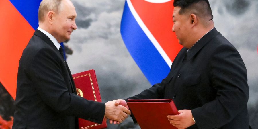 Putin und Kim Jong Un