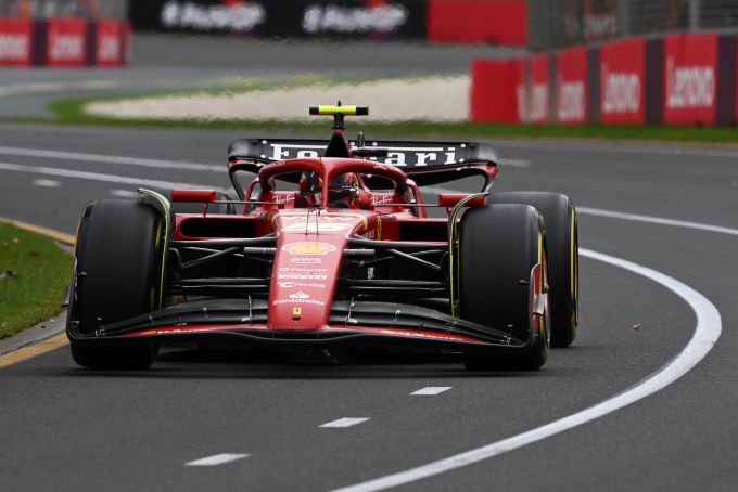 Carlos Sainz (Ferrari) beim Australien-GP der Formel 1. Carlos Sainz Ferrari Melbourne