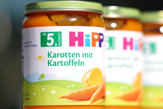 Hipp-Babykostgläschen