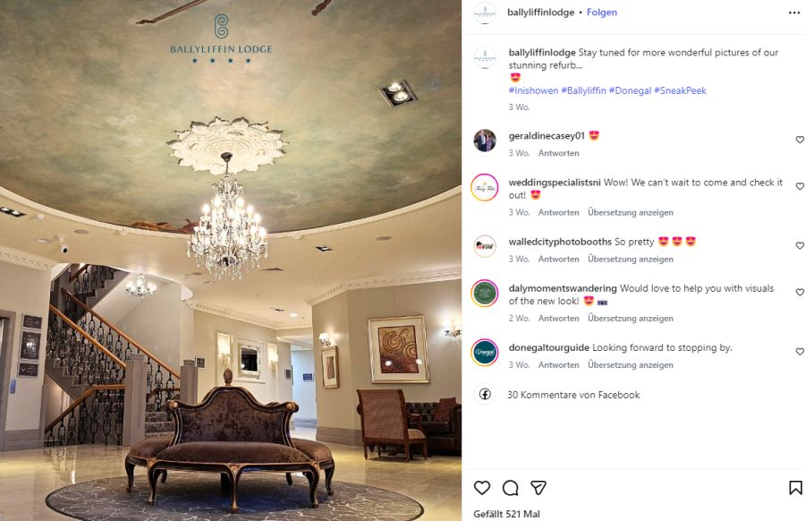 Das Vier-Sterne-Hotel bietet viel Luxus.