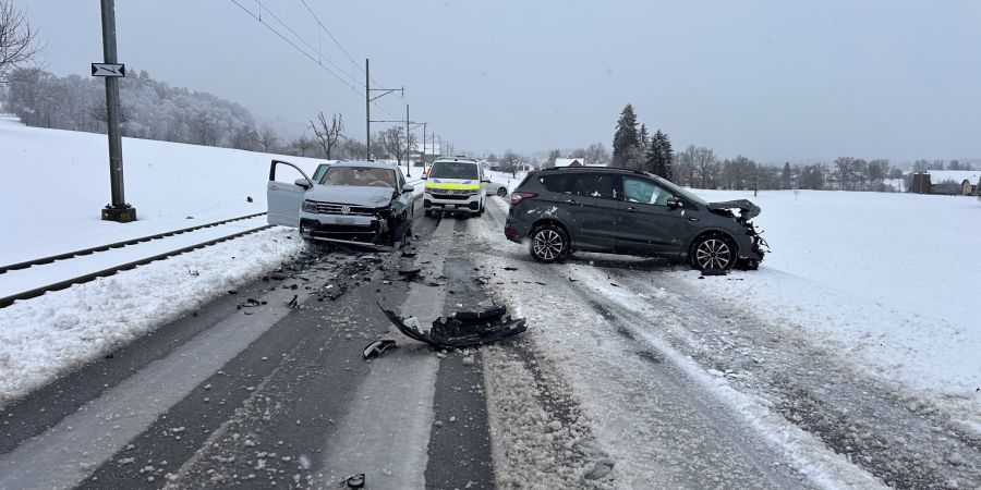 Unfall Frontalkollision