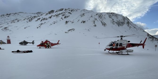 Tujetsch Lawinenunfall