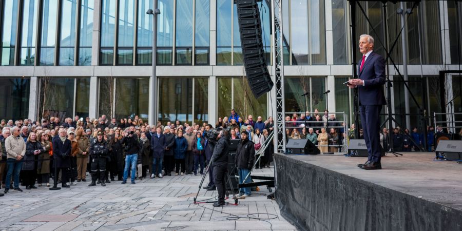 Oslo Regierungsviertel Støre