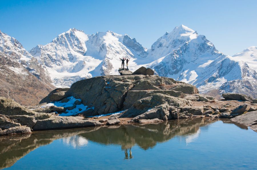 Wanderung Oberengadin Pontresina