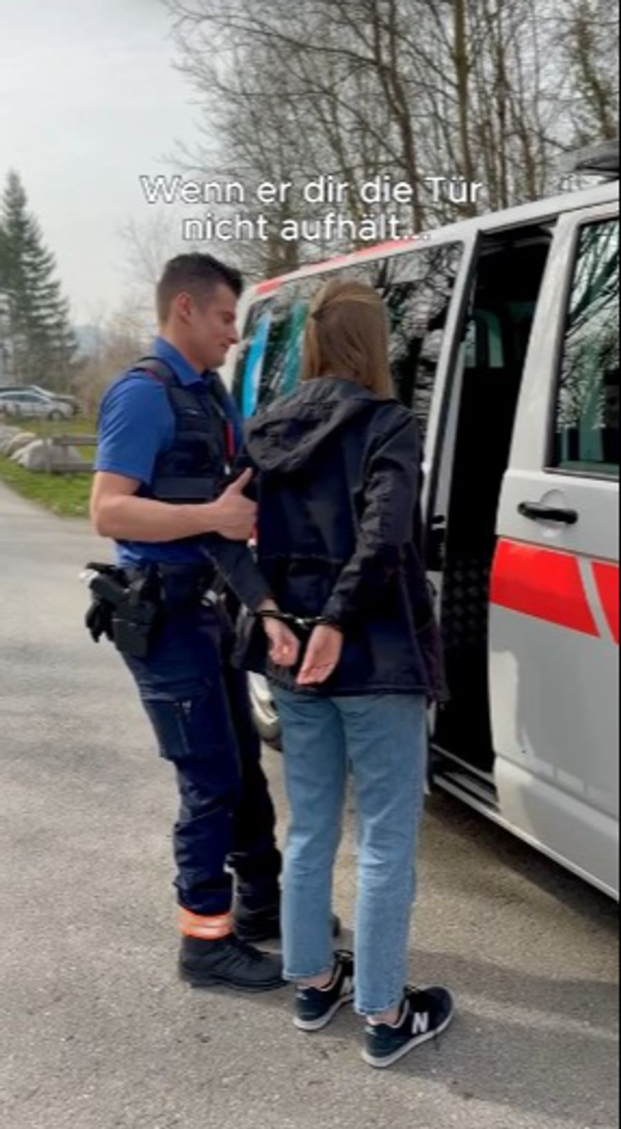 Das Video erntet der Kapo auch Kritik.