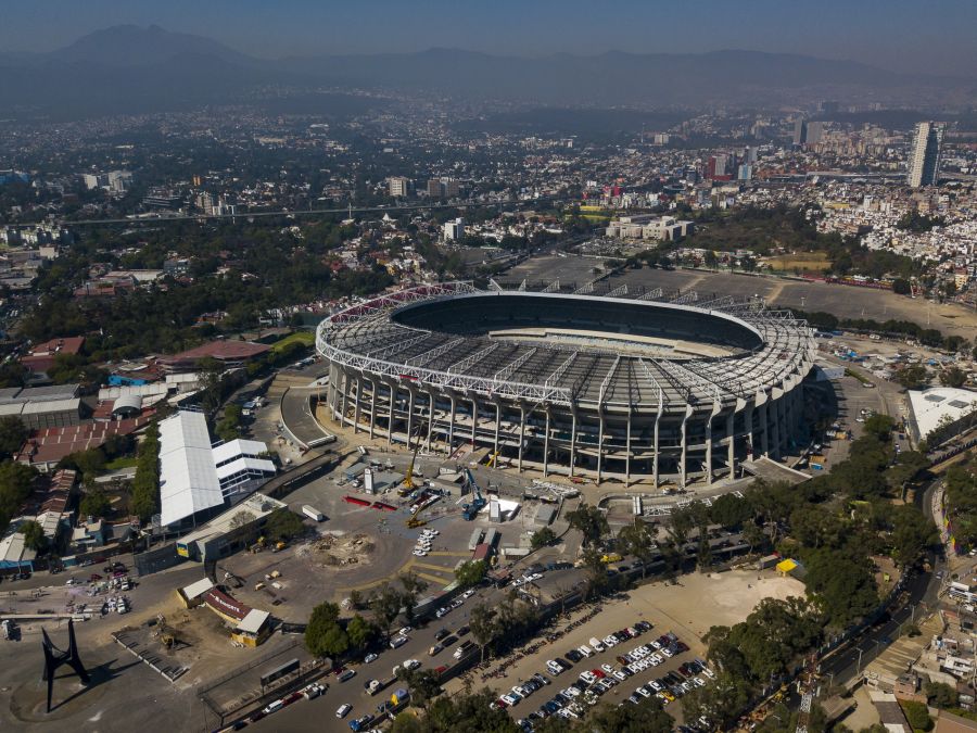 Auch in diesem Stadion in Mexiko-Stadt wird gespielt.