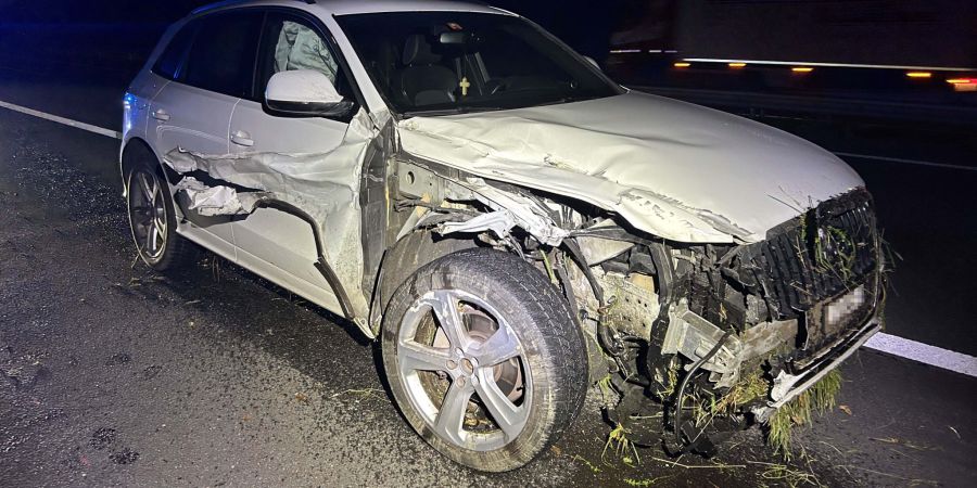 Unfall A1 Hunzenschwil