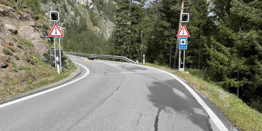Samnaunerstrasse Unfall