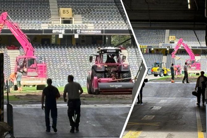 YB Wankdorf Rasen EM