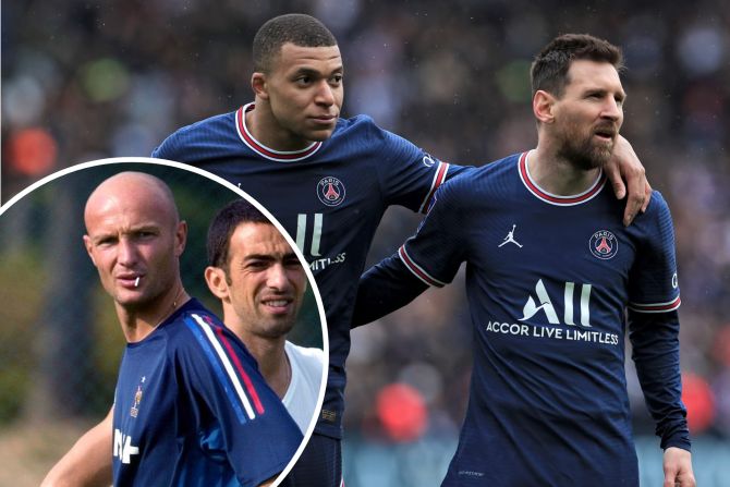 Kylian Mbappé PSG Leboeuf