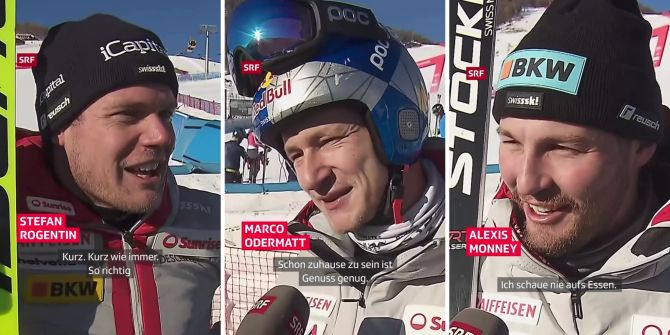 Skistars Schweizer Super-G