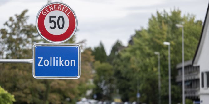 Tempolimit Seestrasse Geschwindigkeit 50
