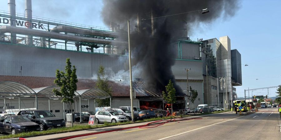 Brand Winterthur Sachschaden