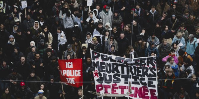 Demonstration Lausanne