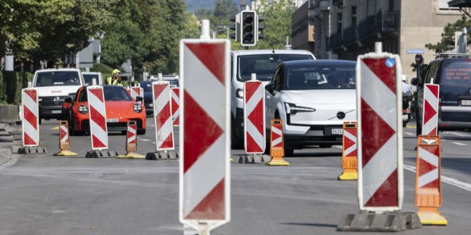 Bellerivestrasse Zürich Baustelle