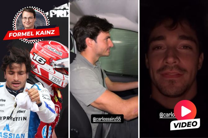 Formel 1 Leclerc Sainz