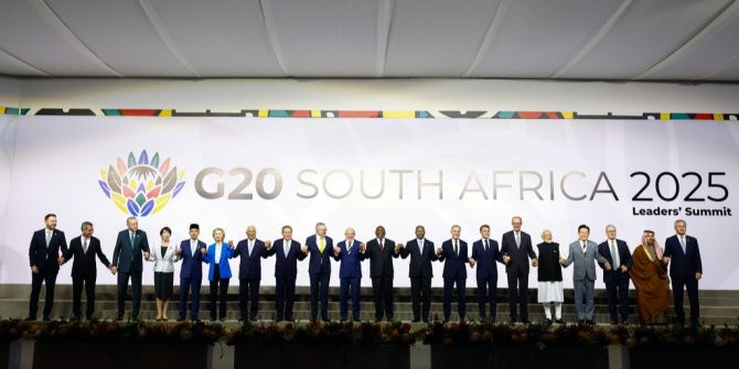G20 Südafrika Teilnehmerinnen Teilnehmer