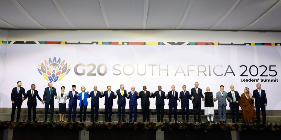 G20 Südafrika Teilnehmerinnen Teilnehmer