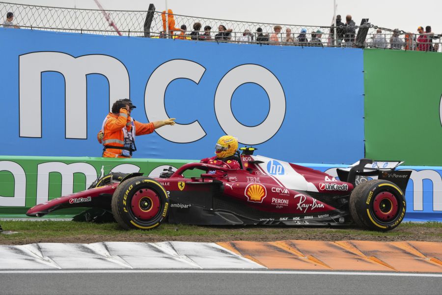 Lewis Hamilton Ferrari Zandvoort