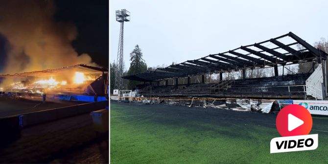 FC Haka Stadion Brand