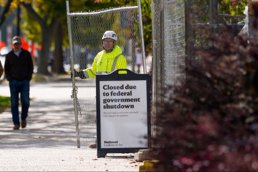 Während des Shutdowns erhalten Tausende US-Staatsangestellte kein Gehalt.