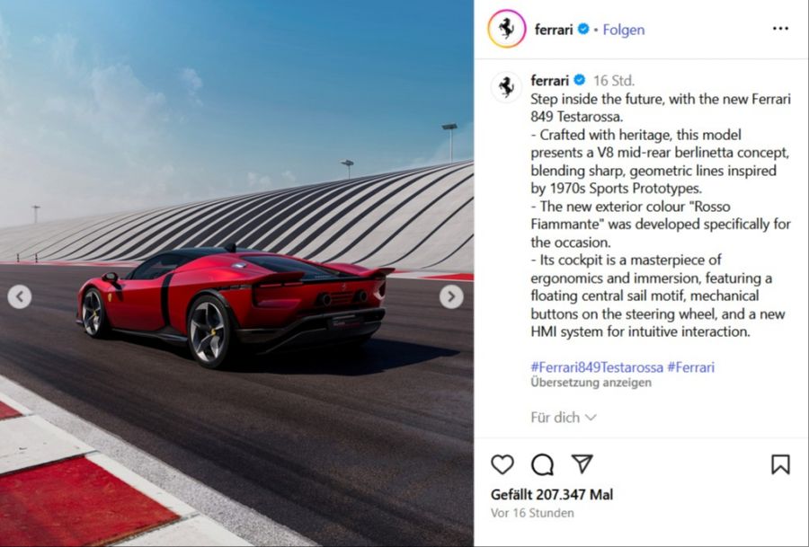 ferrari 849 testarossa