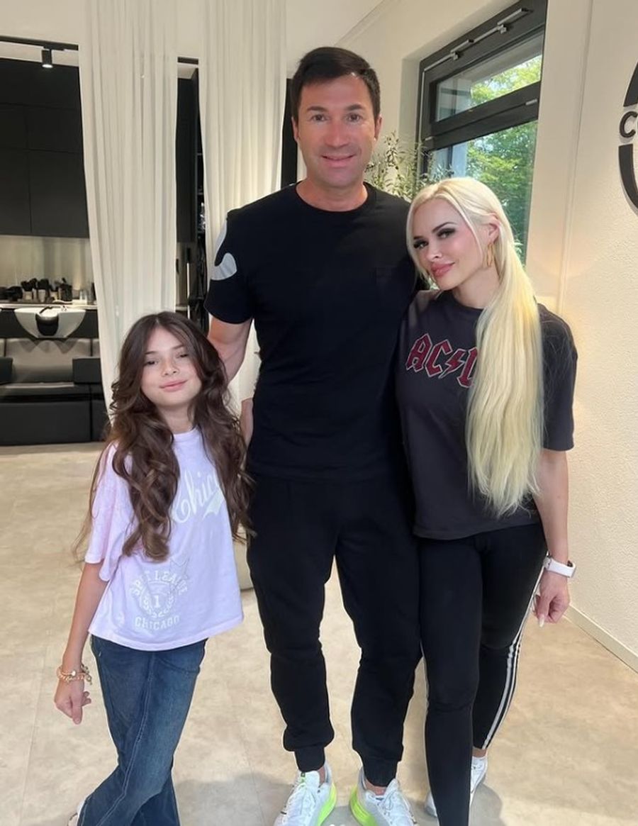 Eine schrecklich nette Familie: Sophia, Lucas Cordalis und Daniela Katzenberger