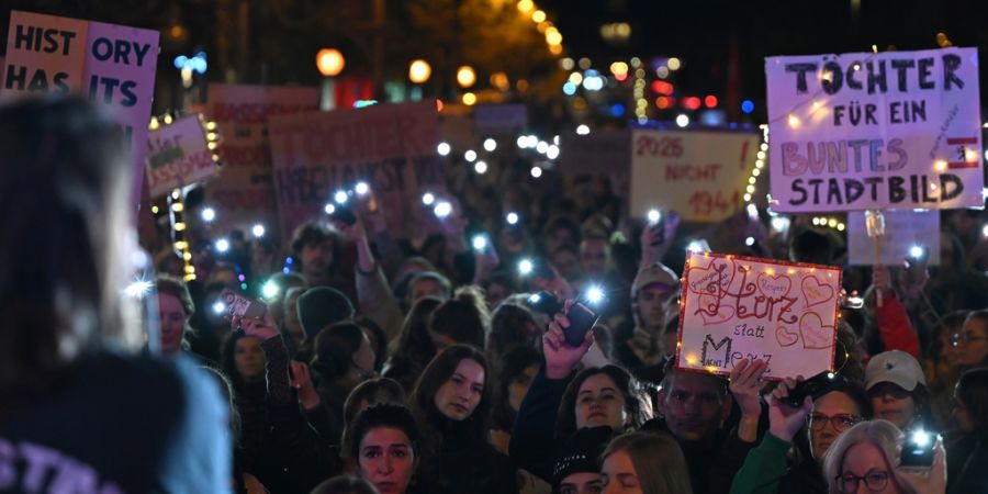 merz cdu stadtbild proteste