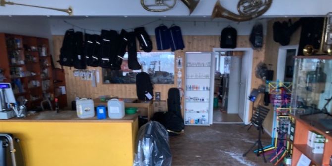 Musikhaus Windspiel Einbruch