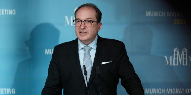 Bundesinnenminister Alexander Dobrindt
