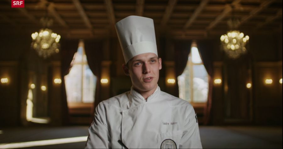 Koch Sandro Bühler ist am meisten beeindruckt von arabischen Prinzessinnen.
