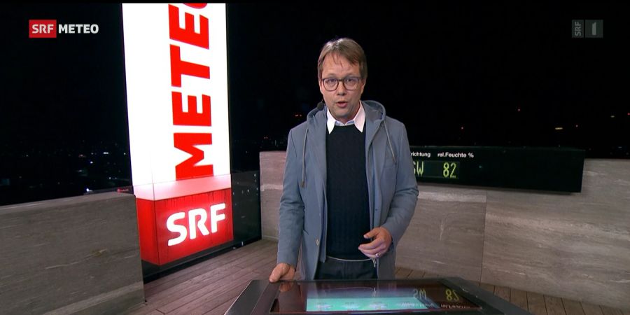 Christoph Siegrist erklärt: Niederschläge unterhalb der Wetterstationen werden von diesen nicht erkannt.