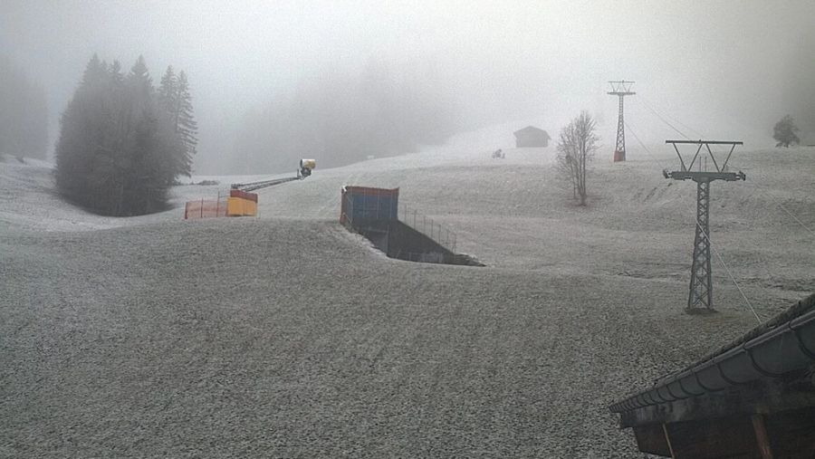 In Adelboden fiel bis 1148 Meter Schnee.