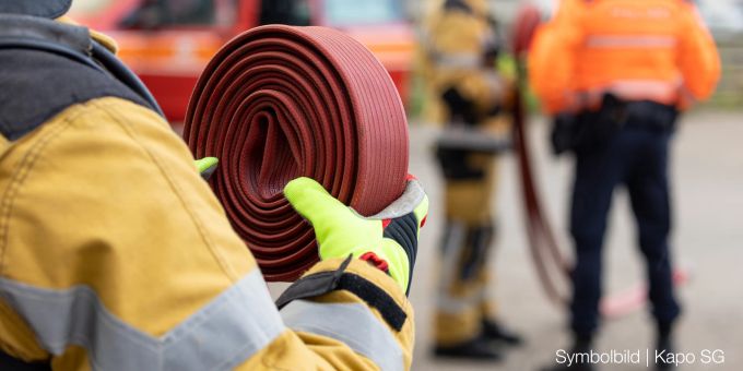 Sargans SG: Küchenbrand verursacht 10'000 Franken Schaden. Sargans SG