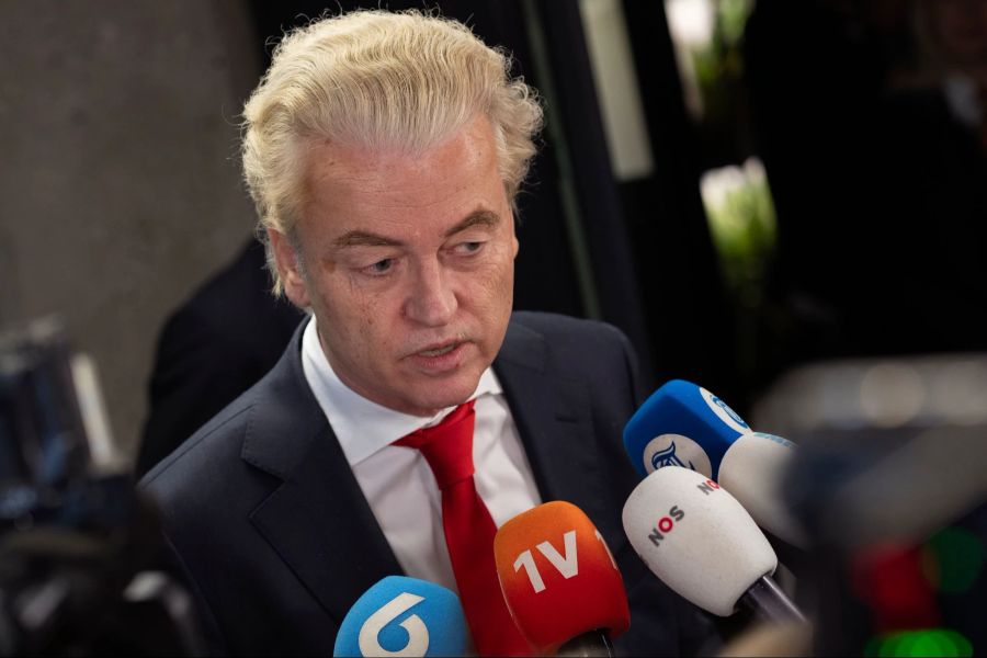 Der niederländische Rechtspopulist Geert Wilders.