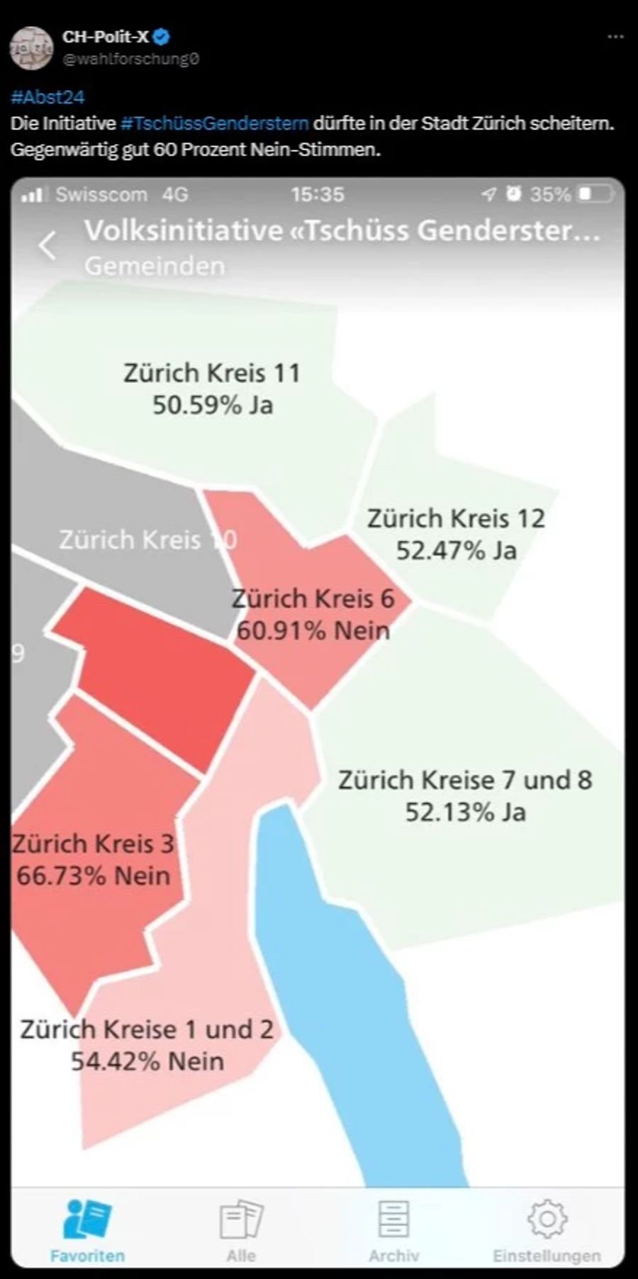 Abstimmung zürich