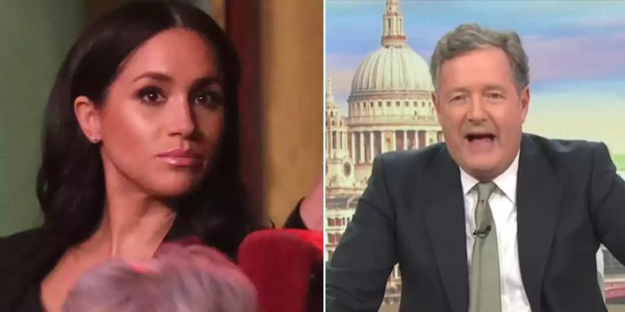 Meghan wollte dank Piers Morgan berühmt werden.