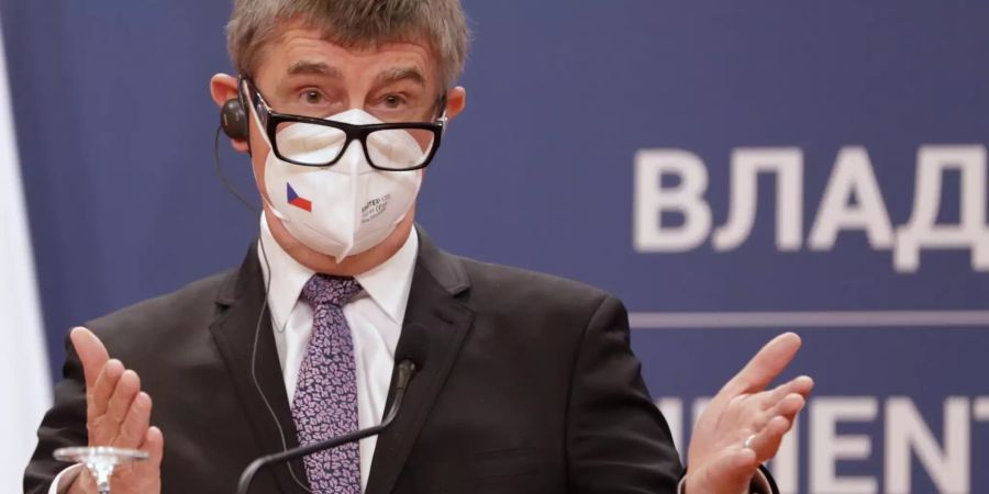 Tschechien Coronavirus Andrej Babis