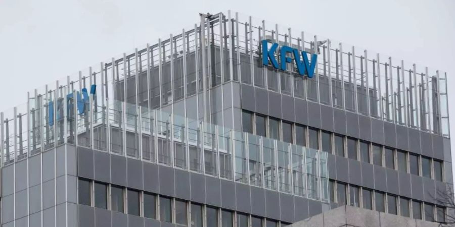 Die Zentrale der Förderbank KfW in Frankfurt am Main. Foto: Frank Rumpenhorst/dpa
