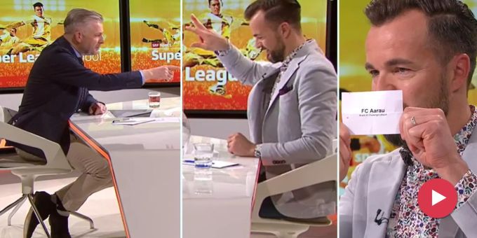 Oh-Jehle - SRF-Experte schneidet sich bei Cup-Auslosung Finger blutig
