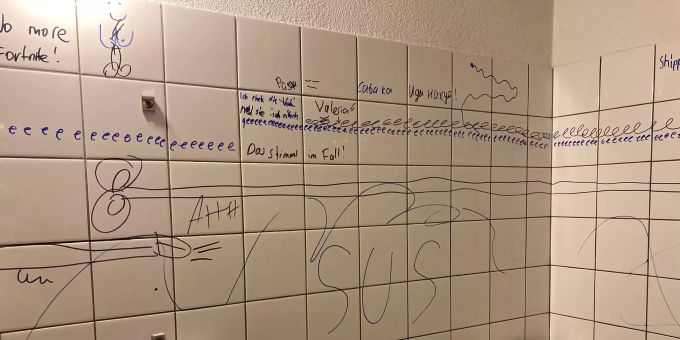 Vandalenakte beim Schulhaus 1. Bergdietikon