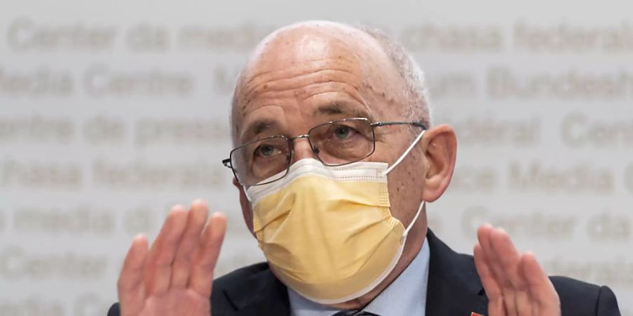 Unter der Federführung von Finanzminister Ueli Maurer prüfte der Bund die Einführung einer Pandemieversicherung. (Archivbild)