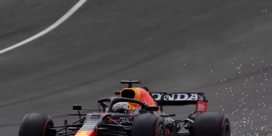 Ist im letzten Training vor dem Qualifying Bestzeit gefahren: Max Verstappen vom Team Red Bull Racing. Foto: Manu Fernandez/AP/dpa