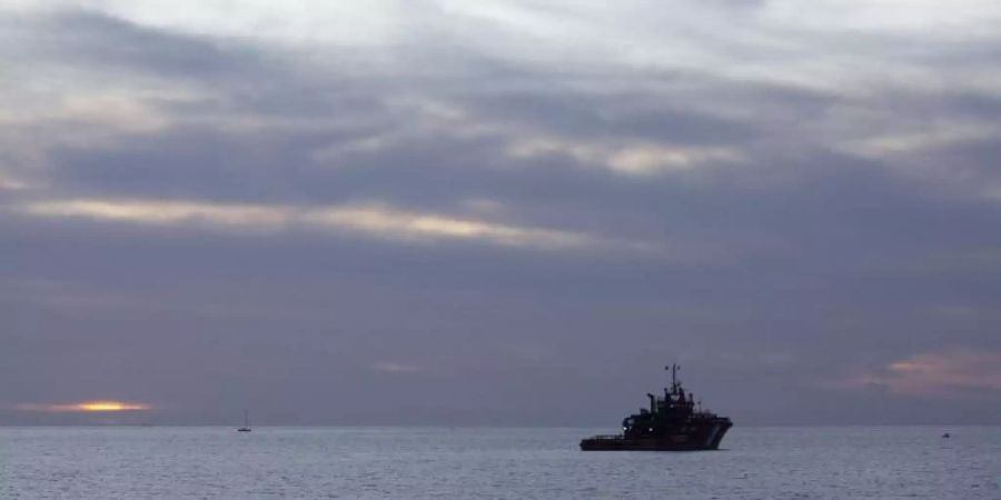 Ein Seenotrettungsschiff vor der Küste von Gran Canaria (Archiv). Foto: Manuel Navarro/dpa