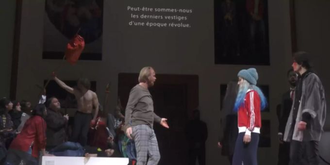La Clemenza di Tito Aufführung am Theater in Genf. La Clemenza di Tito