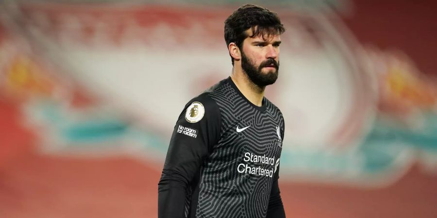 Alisson Becker Liverpool Vater