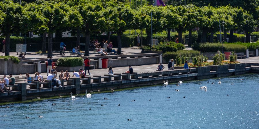 See-Quai der Stadt Zürich.
